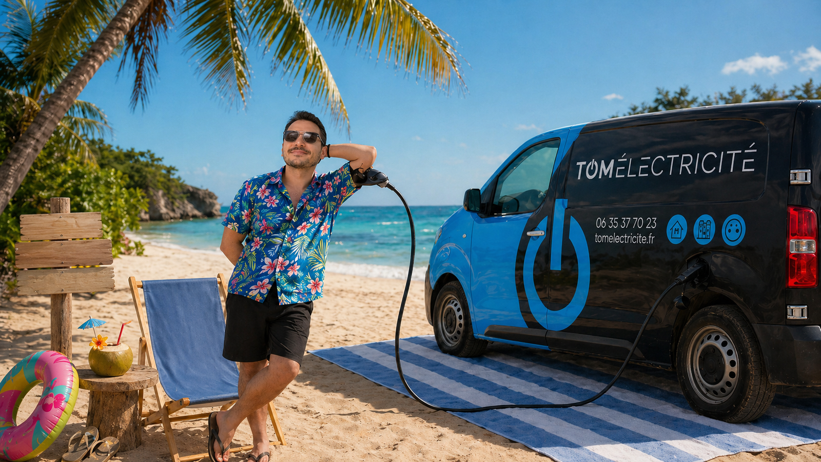 Tom Électricité en vacances